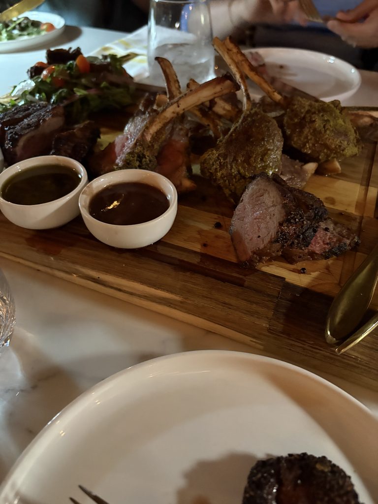 A picture of the "Large Meat Board" at Lamppost Bistro